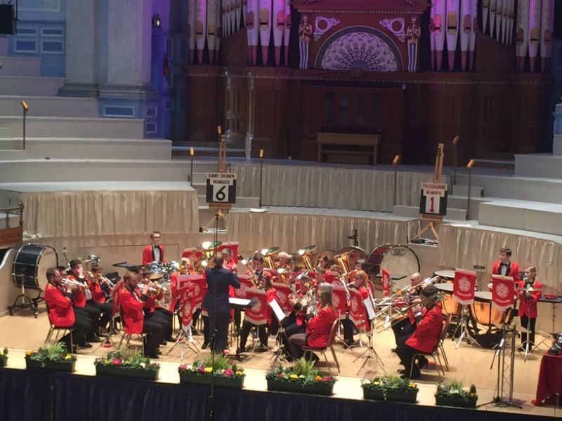 Main image for Trio of bands march on to compete at British Brass championships