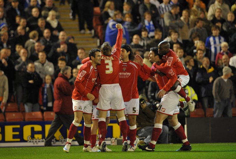 Main image for Heroes of 2008 wish Barnsley success against former team-mate Moore’s Owls