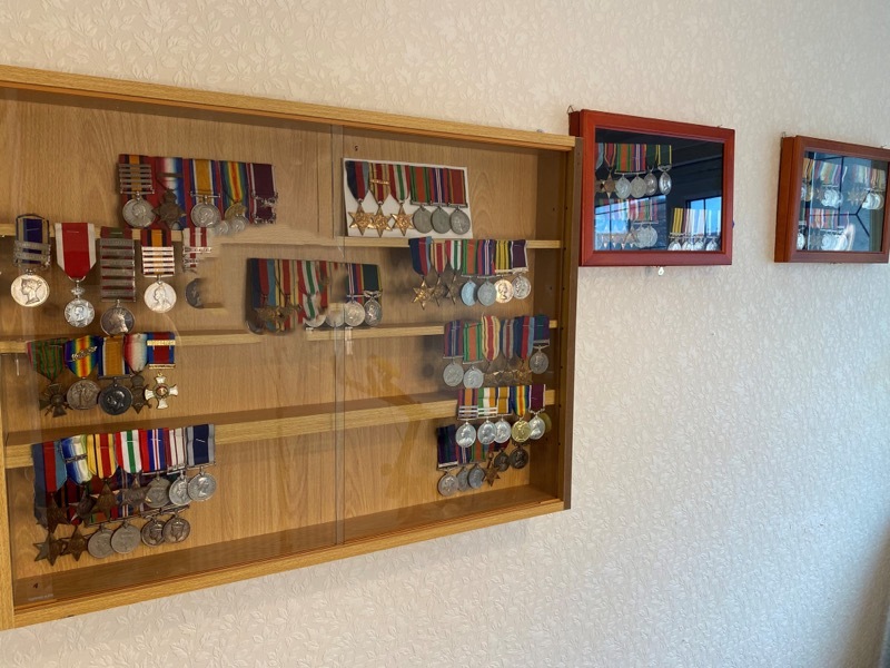 Main image for War medals stolen in raid