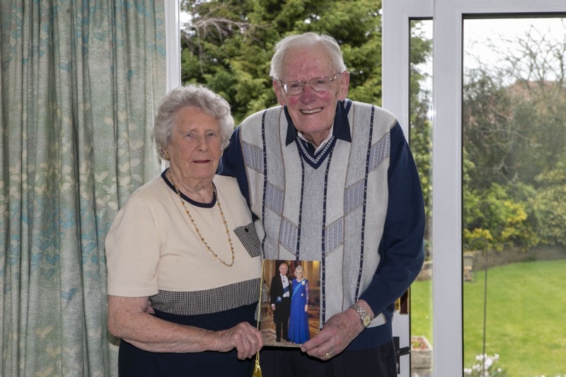 70 years of Marriage: James and Cynthia Moore originally from Tyneside who married in 1953, James was a partner with the law firm Dibb and Clegg. Picture Shaun Colborn PD092033