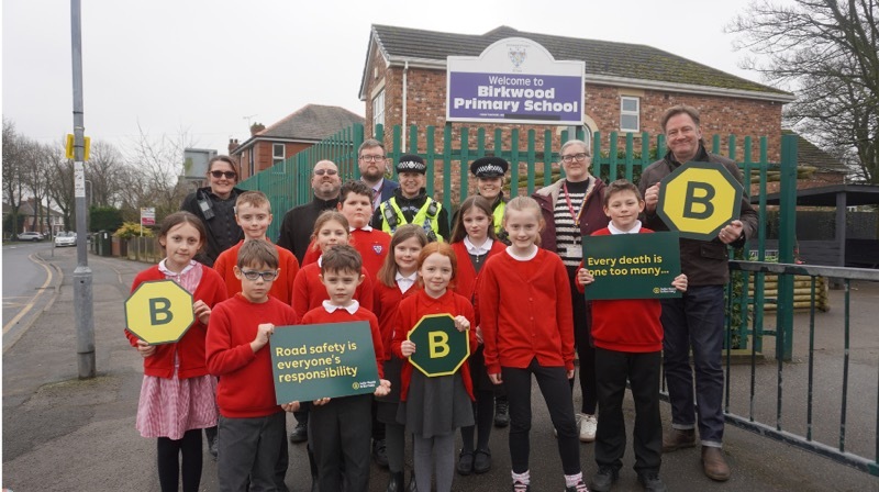 CAMPAIGN: The scheme was launched at Birkwood Primary School this week.