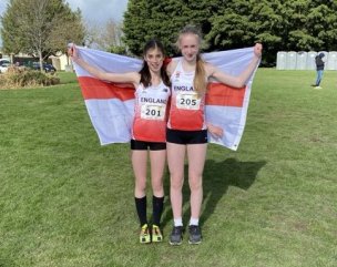 Graihagh and Maya claim medals for England in Ireland Image