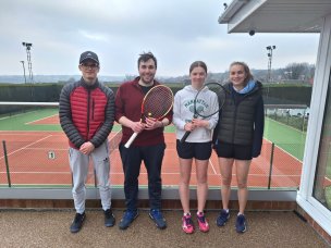 Main image for Barnsley Tennis Club win winter division on last day of season