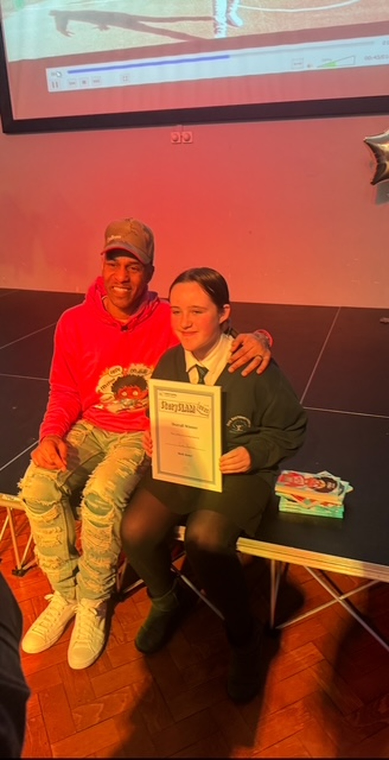 WINNER: Eve with Kimba.