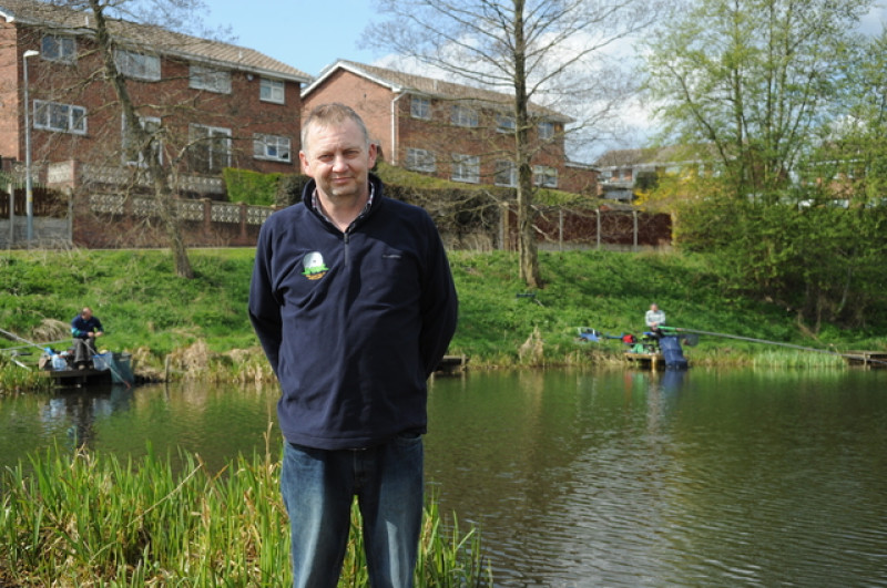 Main image for Anglers land £2,000 to repair pond