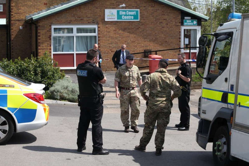 Main image for Residents evacuated after bomb scare