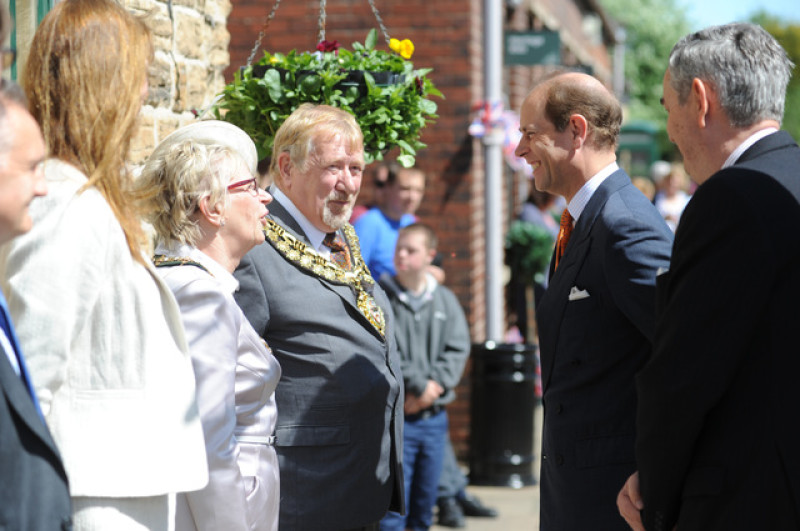 Main image for Prince Edward visits Barnsley