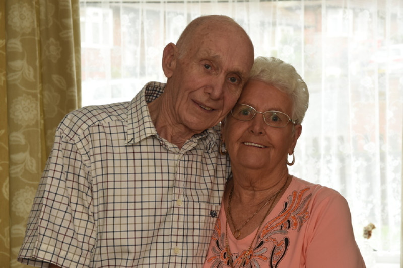 Main image for Couple celebrate 60 years of marriage