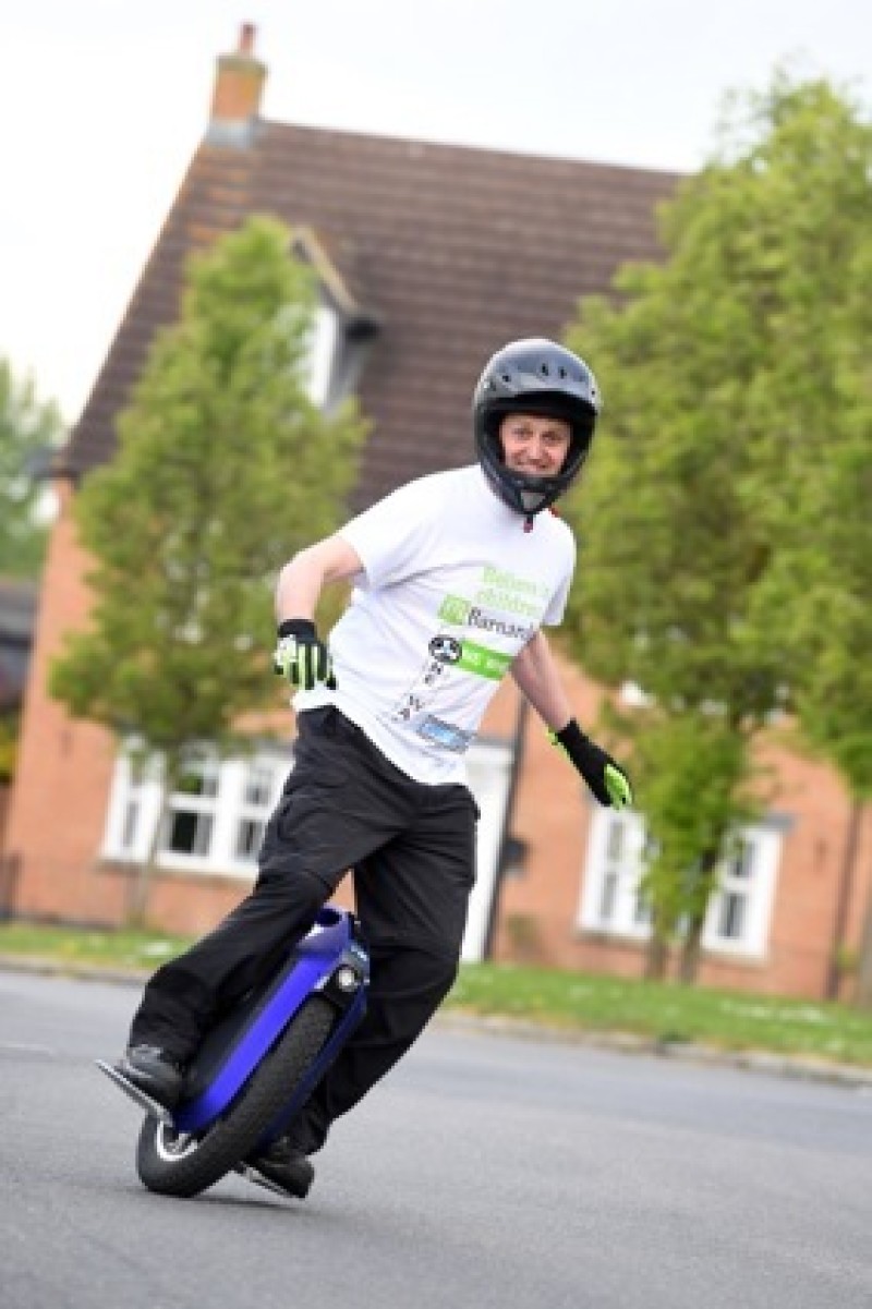 Main image for Charity director to take on unicycle challenge