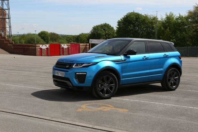 Main image for Evoque shows it has substance and style