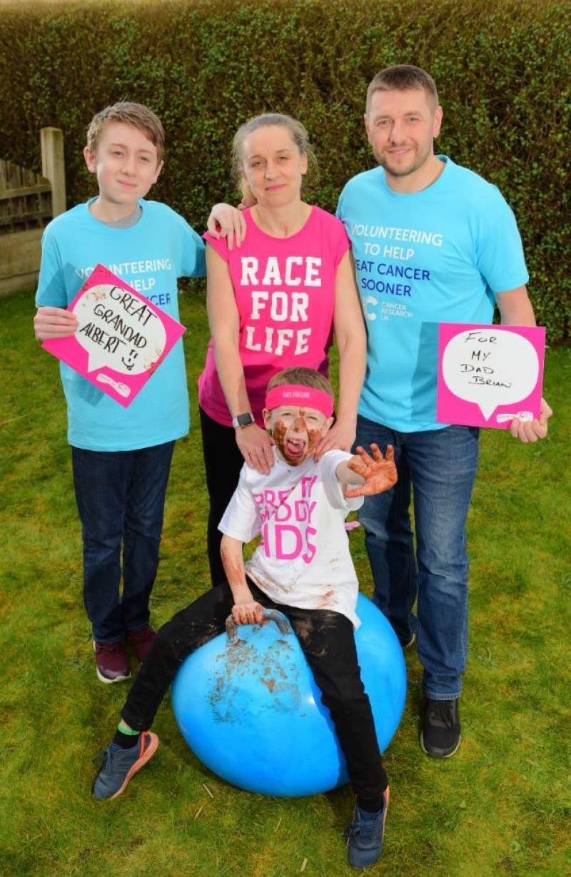 Main image for Race for Life is a family affair...