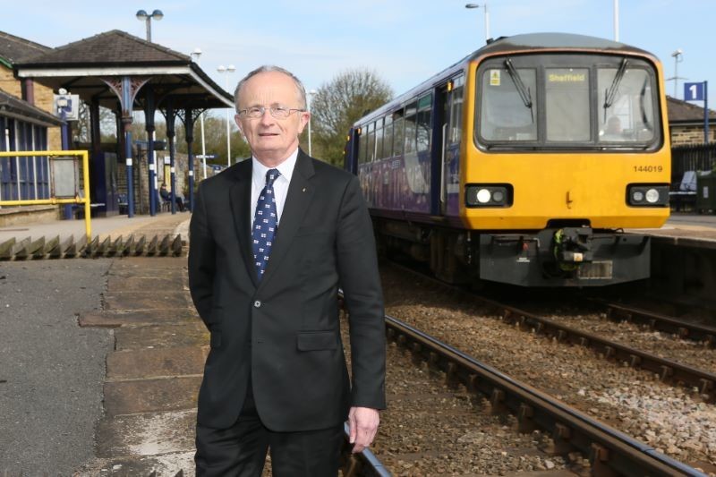 Main image for Campaigners lay it on the line about rail service