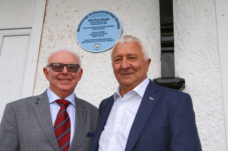 Main image for Plaque put up for one of Barnsley’s early greats Eric