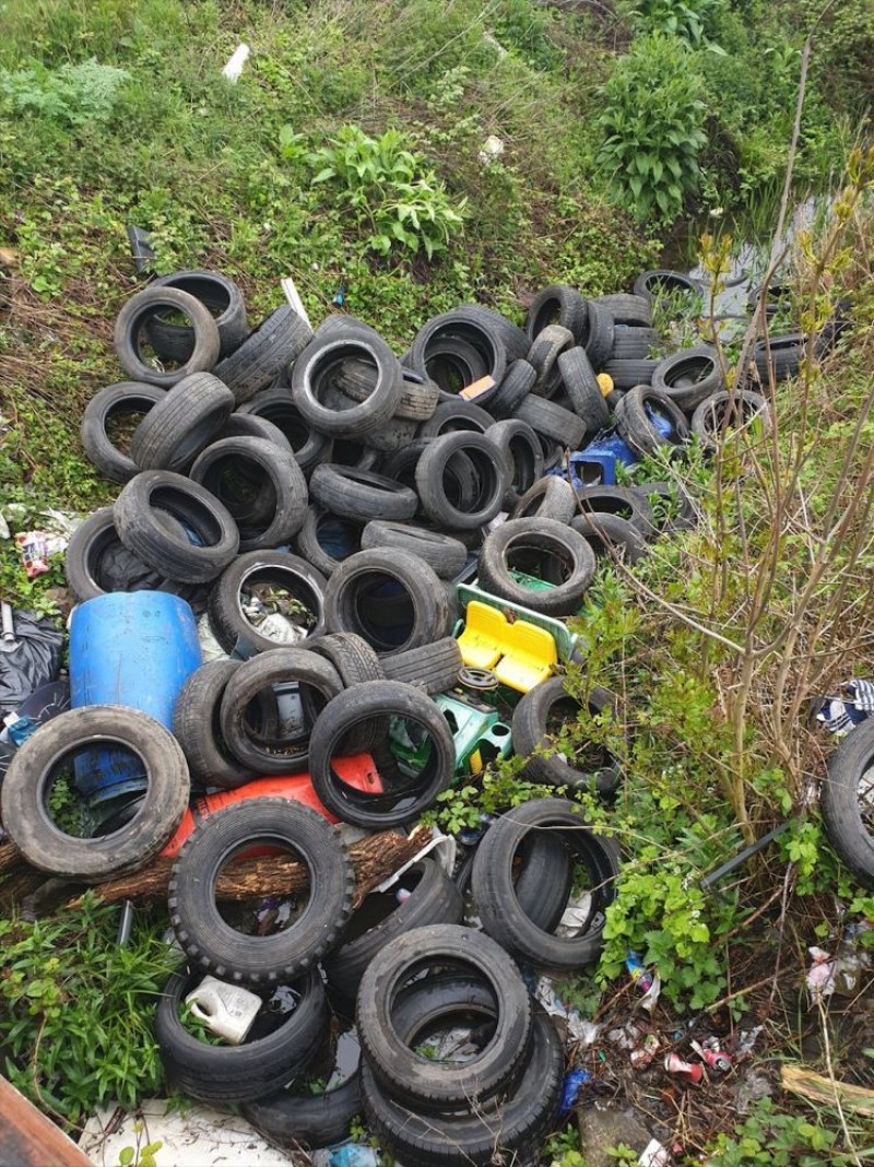 Main image for Mystery of dumped tyres