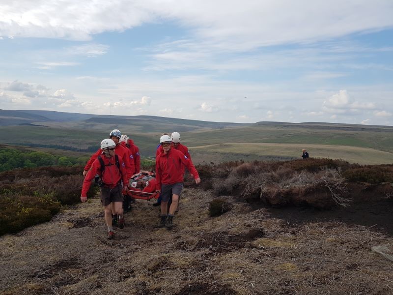Main image for Woodhead Mountain Rescue in action