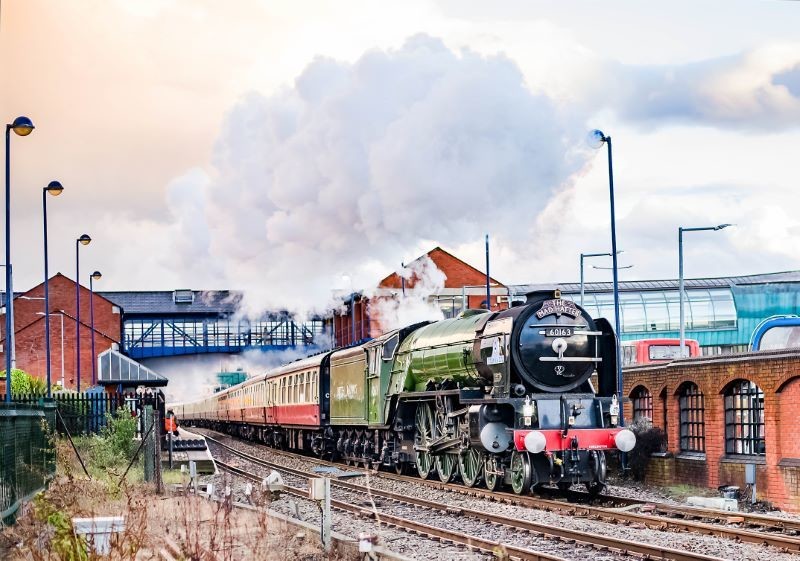 Main image for Steam icon’s whistle-stop visit to town