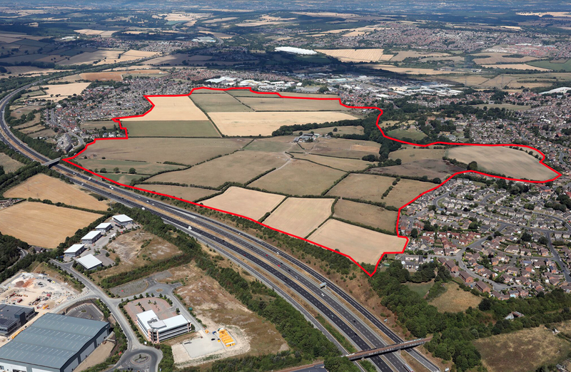 Main image for Plans for 1,760 homes on former green belt site break cover