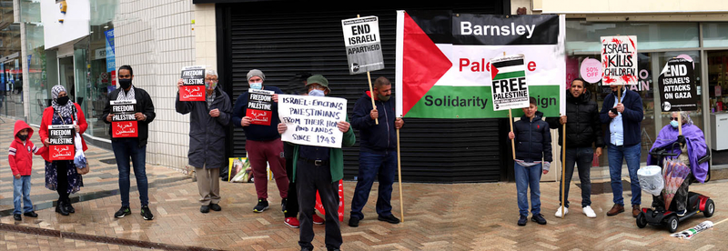 Main image for Support shown for Palestine at rally