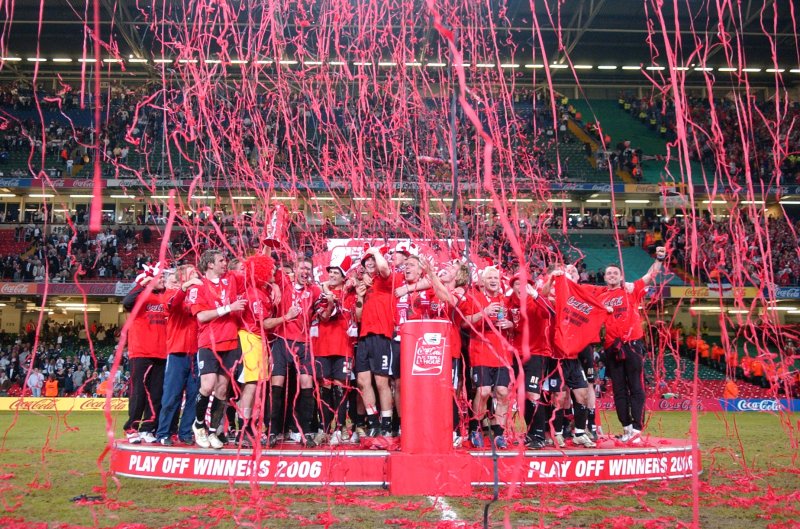 Main image for 2006 play-off final heroes want repeat for Barnsley against Swansea