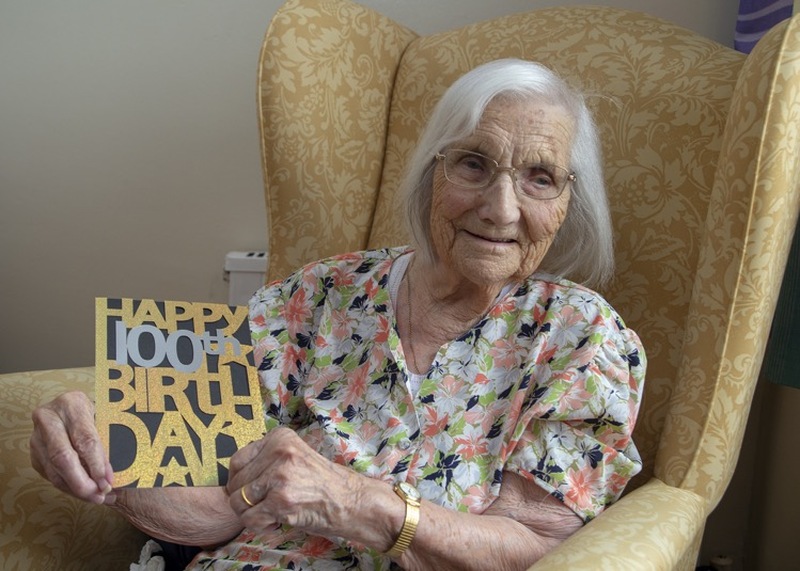 Main image for May to celebrate 100th birthday