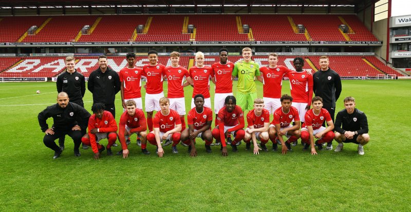 Main image for First Barnsley u18s to make play-offs aim to win at Charlton then get trophy