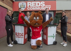 Main image for Barnsley FC fans praised for foodbank donations