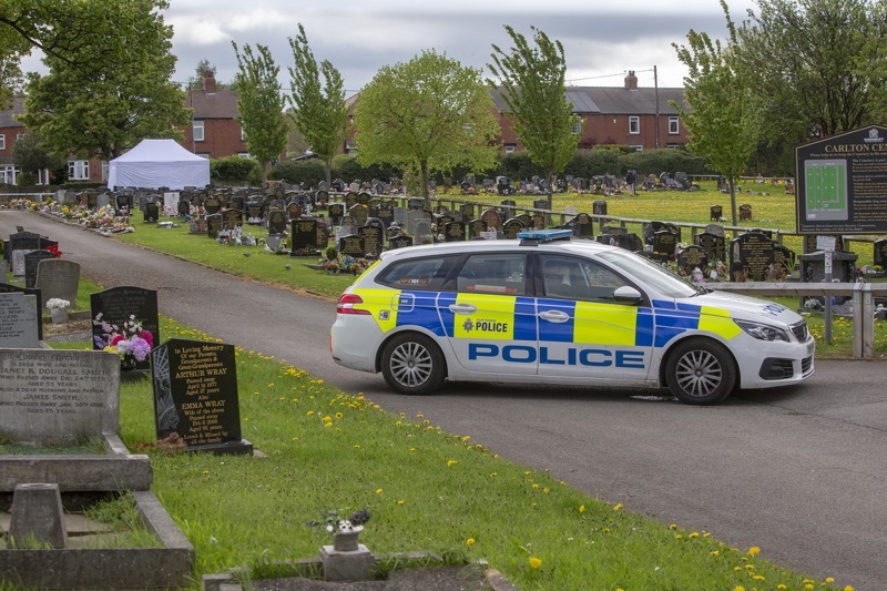 Main image for Body exhumed following grave’s disturbance