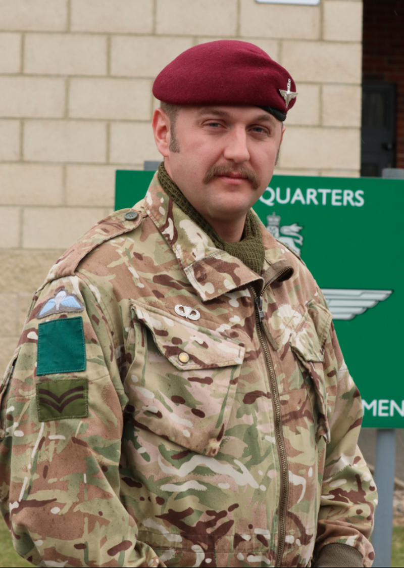 Main image for Soldier awarded for heroic bravery