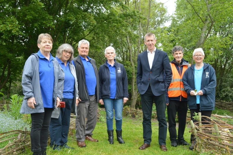 VISIT: Barnsley Central MP Dan Jarvis paid a visit to Barnsley Main Heritage Group last week.