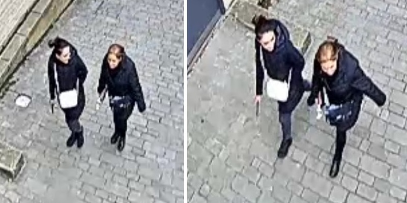 APPEAL: South Yorkshire Police have released CCTV images of two individuals they believe could hold valuable information about a theft in the town centre last month.