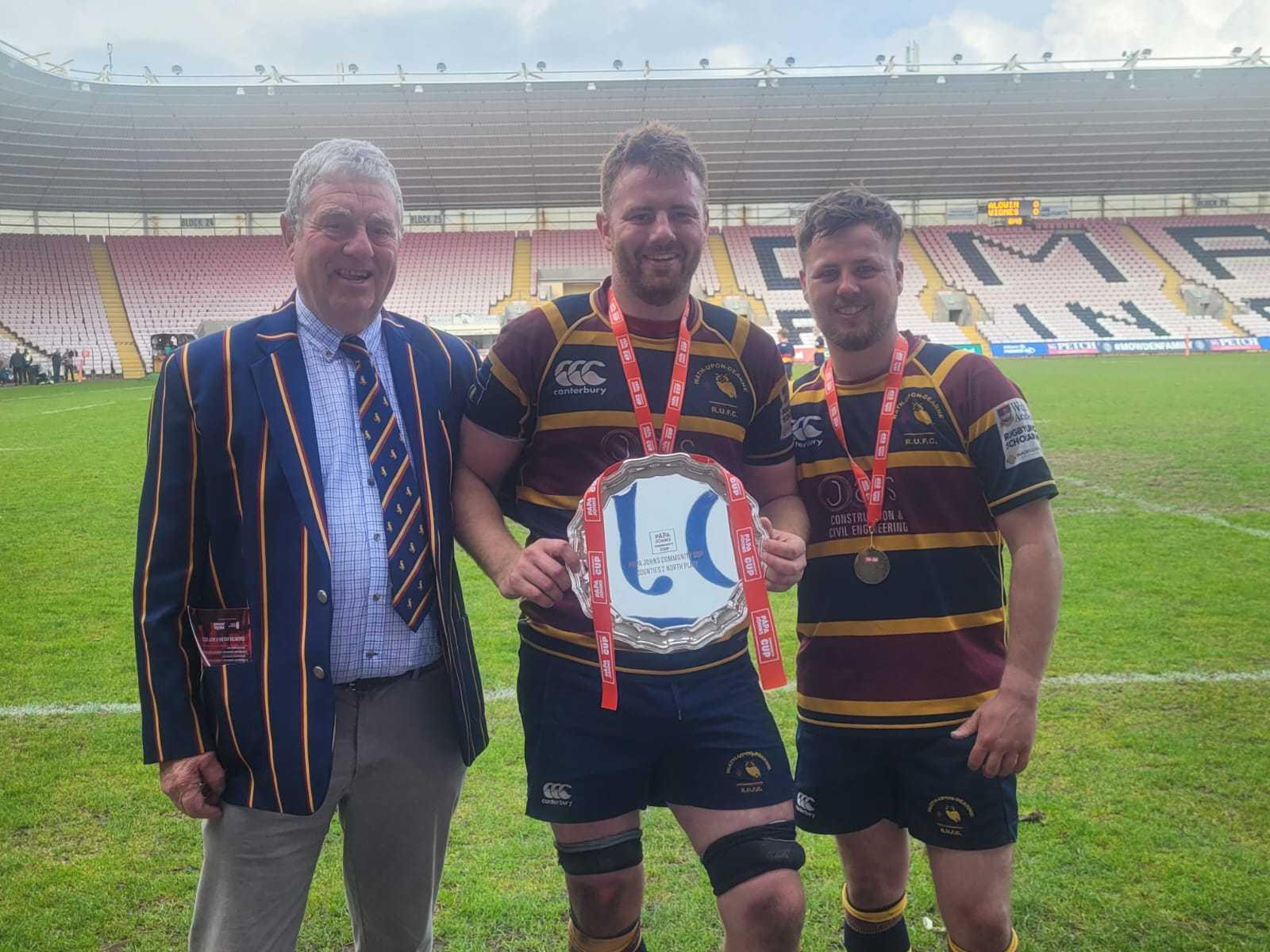 Steve Corns, Sean Hopper and Jack Whitlam, Wath Rugby Union Football Club