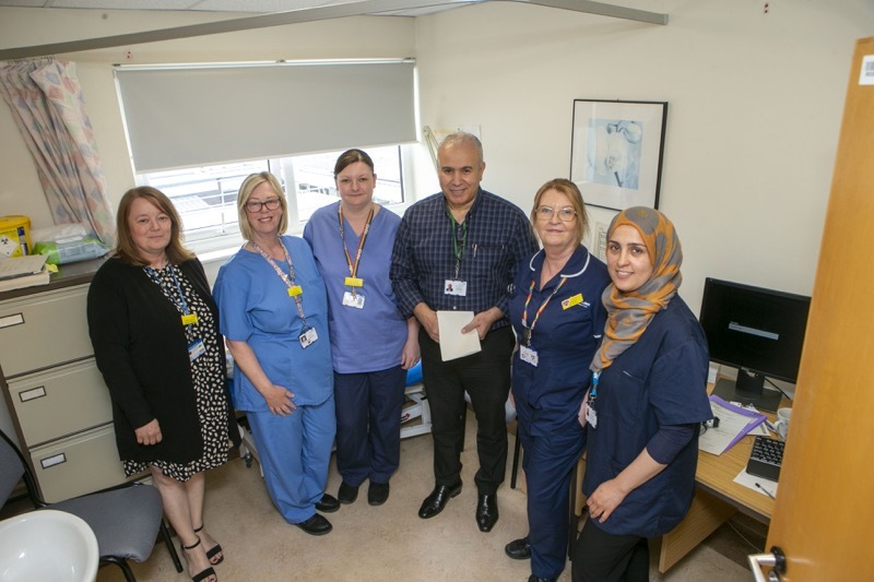 Dermatology Team: Skin Specialists at Barnsley Hospital are raising awareness about skin cancer now summer is on its way. Picture Shaun Colborn PD092155