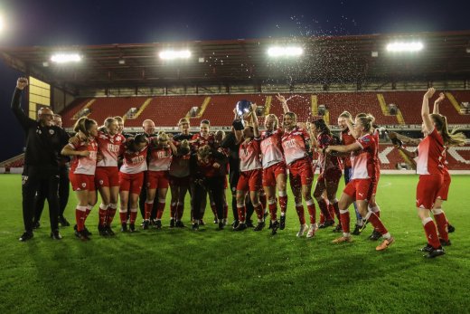 Women's boss praises club backing and players’ commitment after title victory Image