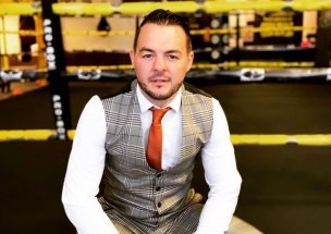 Boxing manager/trainer Josh Wale