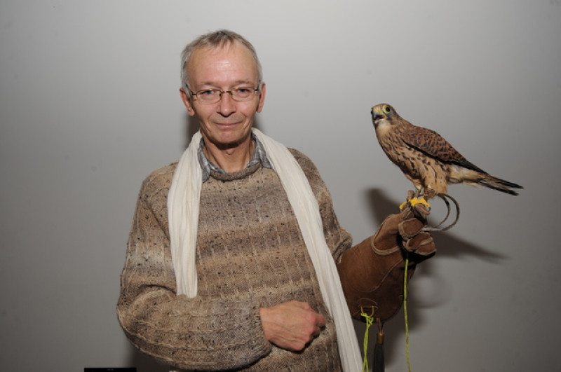 Main image for Dai gives falconry centre the thumbs up