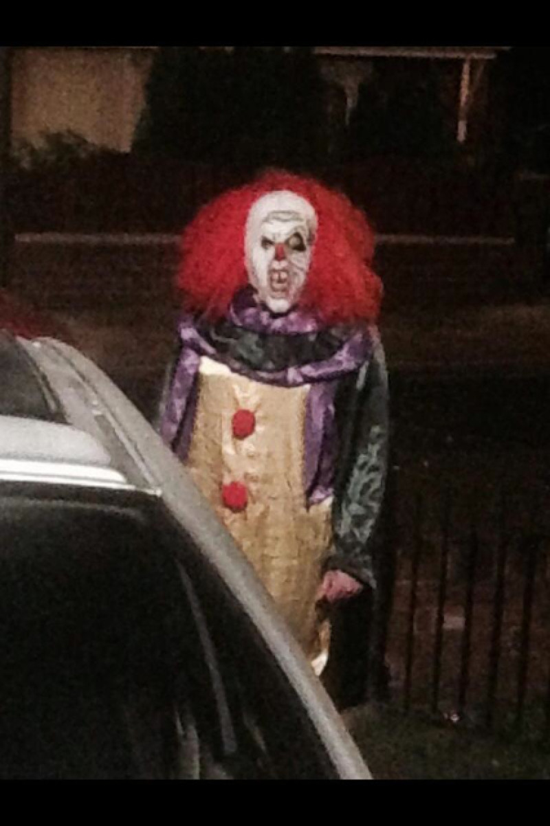 Main image for Scary clown seen lurking on Barnsley streets