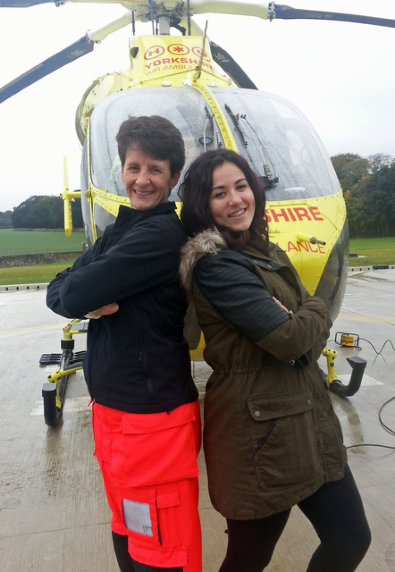 Main image for Student to raise money for Yorkshire Air Ambulance