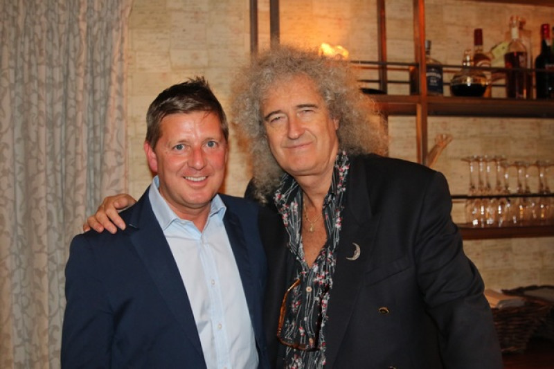 Main image for Queen guitarist stops off at Barnsley restaurant
