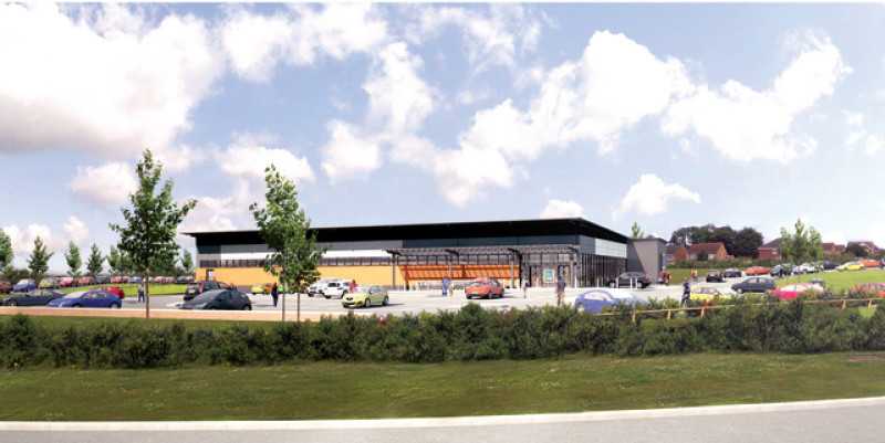 Main image for Aldi plans approved by council