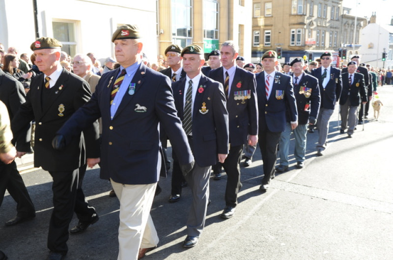 Main image for Remembrance Parade saved by businessman