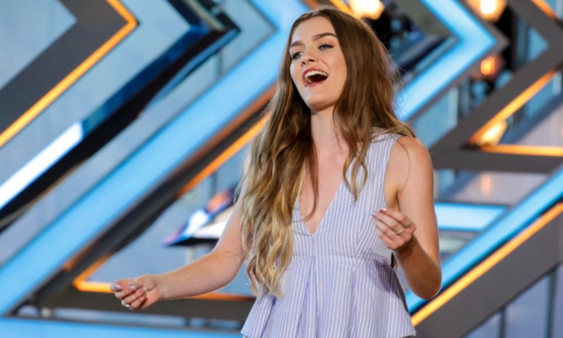 Main image for Holly’s X Factor dream is over