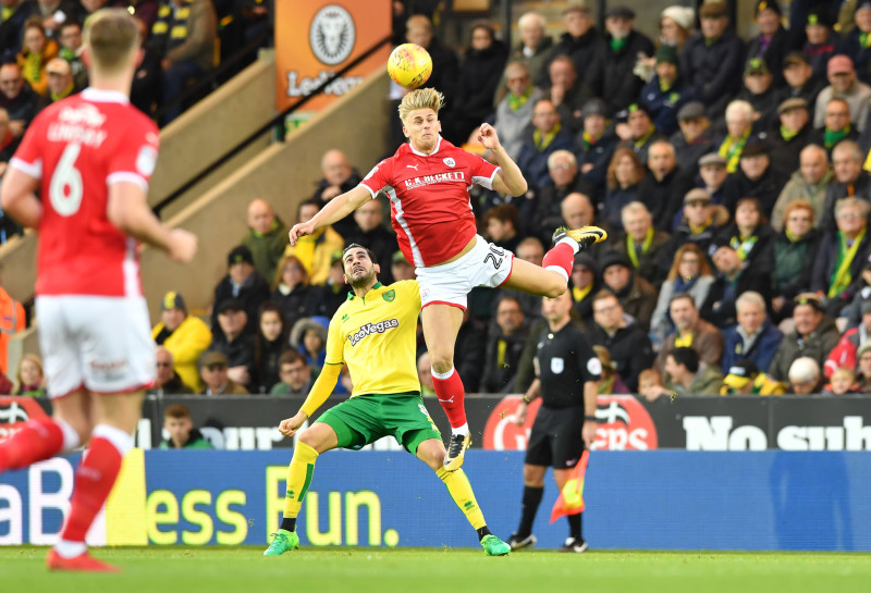 Main image for Barnes goal secures point for Reds in Norwich 