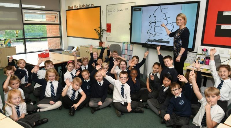 Main image for Pupils put Barnsley on weather map...