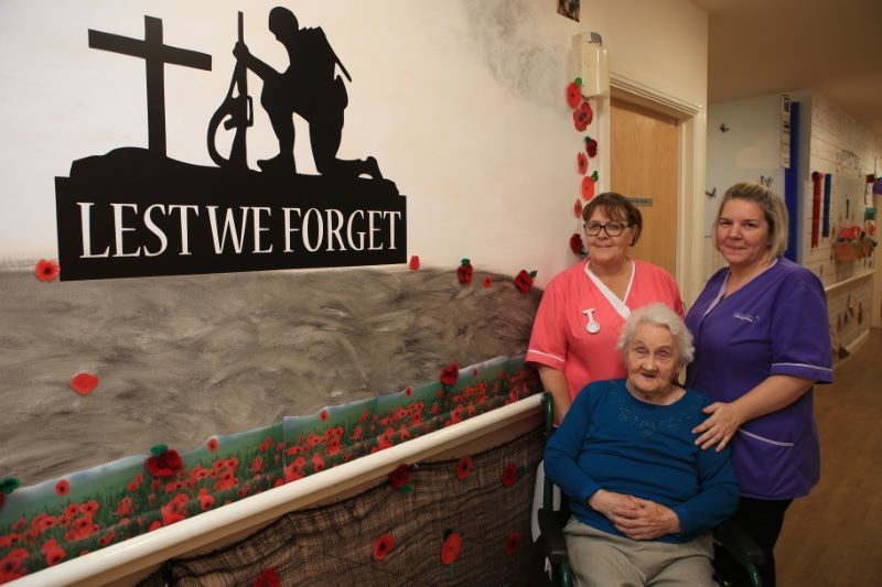 Main image for Patients’ memorial completed