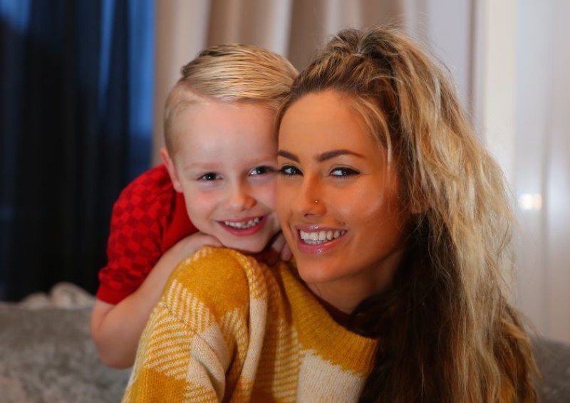 Main image for Big Brother Sian reunited with son back in Barnsley