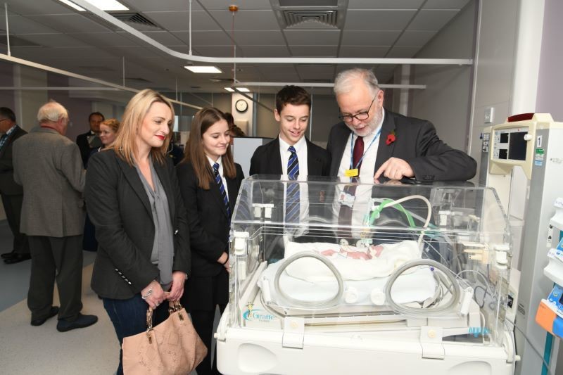 Main image for Dickie opens neonatal unit