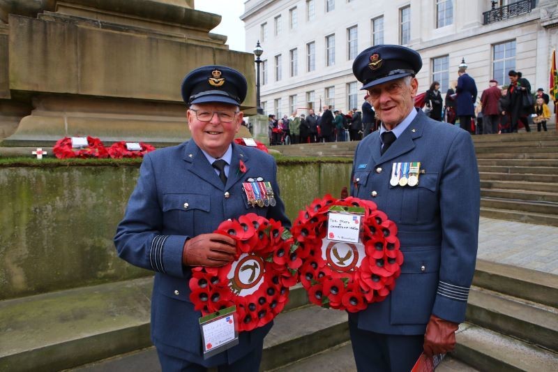 Main image for More than 3,500 attended town centre Remembrance service