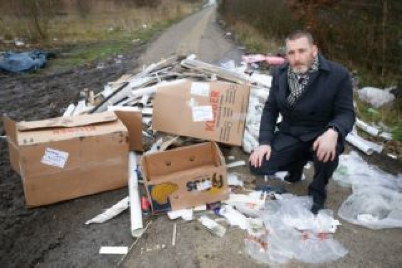 Main image for Almost 1,000 fewer incidents of fly-tipping reported