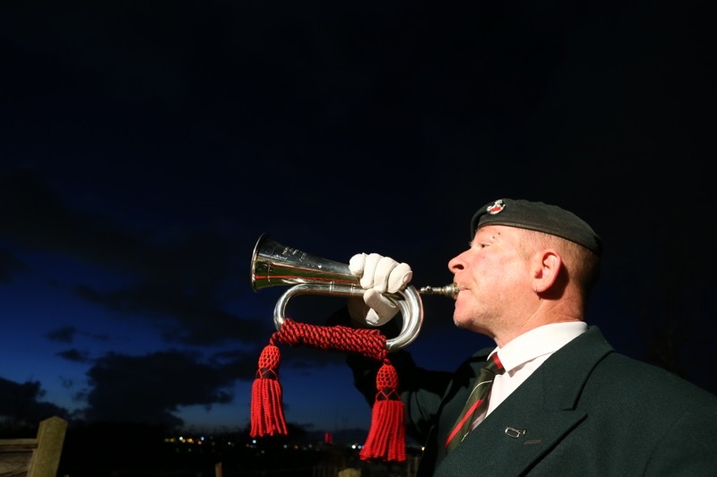 Main image for Chronicle petition launches as Last Post-playing bugler’s world record bid is denied