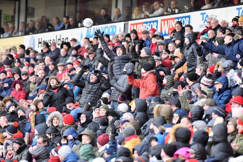 Main image for Reds hope for fans at Oakwell this year